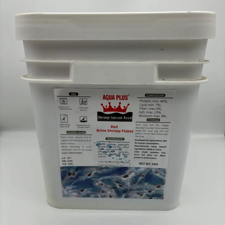Larval Shrimp Flakes Red Flakes suppliers